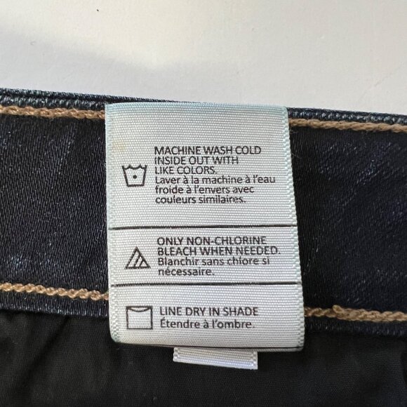 Vince Womens Crop Flare Jeans Dark Blue Wash DV281A2402 size 25 - Picture 13 of 15